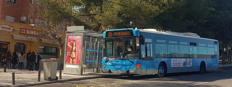 bus línea 21 madrid