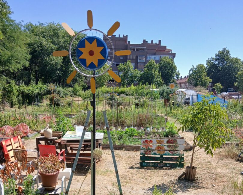 huerto urbano quinta de los molinos