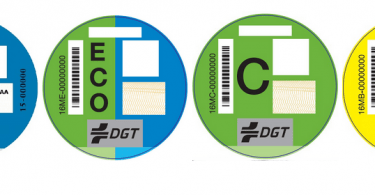 etiquetas Madrid DGT
