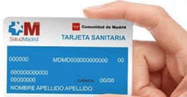 tarjeta sanitaria Madrid