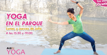 yoga en el parque