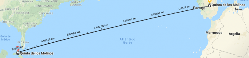 distancia madrid la habana