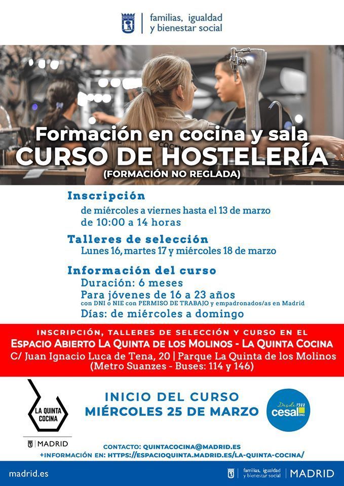 camareros quinta cocina