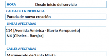 parada emt marquesado de santa marta