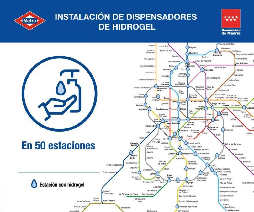 gel metro madrid