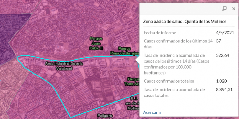 contagios barrio salvador