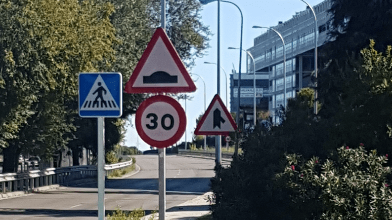 velocidad 30 madrid