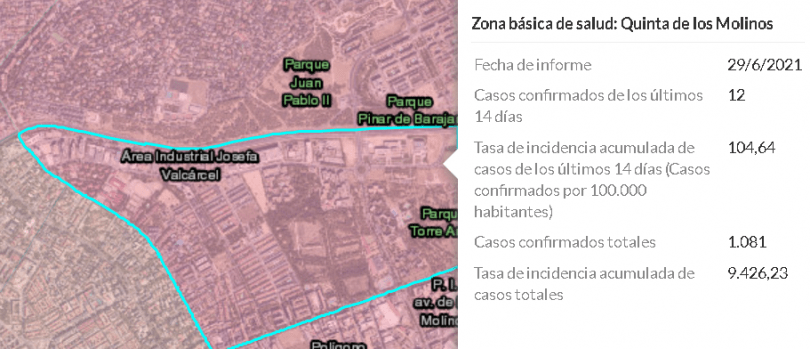 contagios barrio salvador