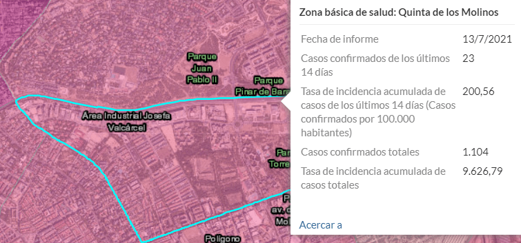 contagios barrio salvador
