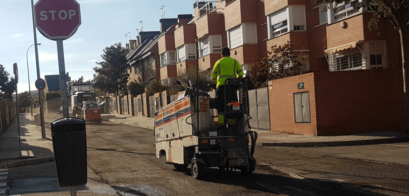 obras calle Teseo