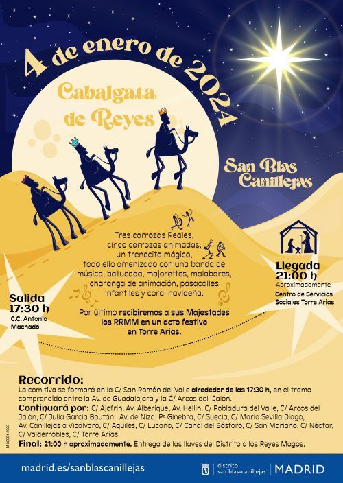 cabalgata san blas canillejas