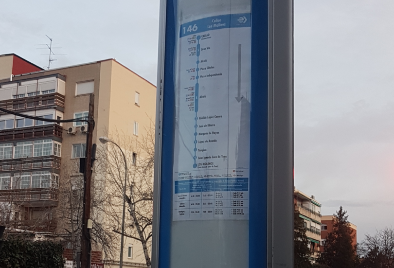 nueva parada emt lópez de aranda