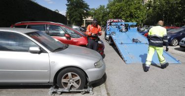 retirada vehículos abandonados madrid