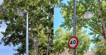 farolas calle tampico madrid