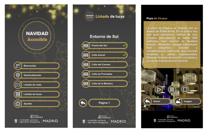 navidad accesible