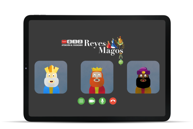 vídeollamada reyes magos