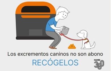las cacas de perro no son abono