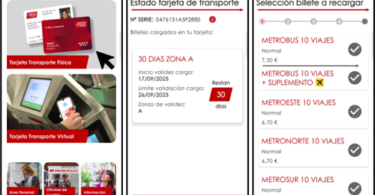 app mi tarjeta transporte madrid