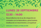 paseo y meditación quinta de los molinos